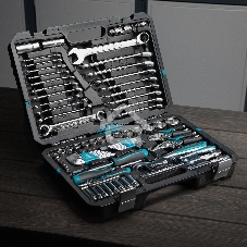 Набор инструментов Gross 78 пред., 120 зубьев, CrV, 1/4, 1/2 14148