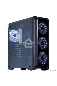 Компьютерный корпус Zalman i3 edge черный без БП ATX 3x120mm 2xUSB2.0 1xUSB3.0 audio bott PSU