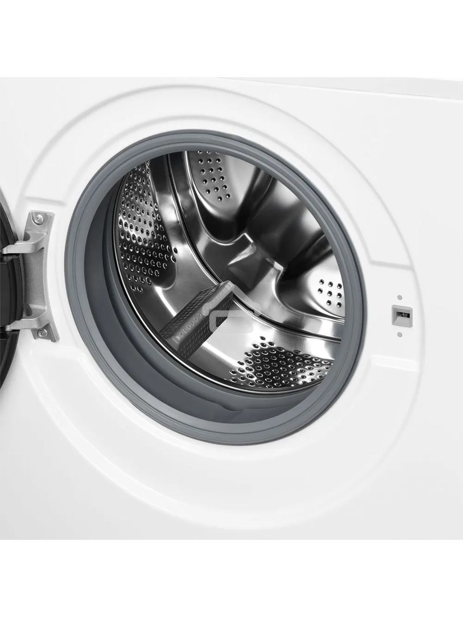 Стиральная машина с функцией сушки MONSHER MWDM 665 Blanc High-Tech, загрузка 10.5 кг, 13 программ, кнопочное управление, инверторный двигатель, 1400 об/мин, цвет белый