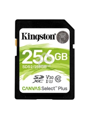 Флеш карта SDXC 256Gb Class10 Kingston <SDS2/256GB>, Canvas Select 100R CL10 UHS-I