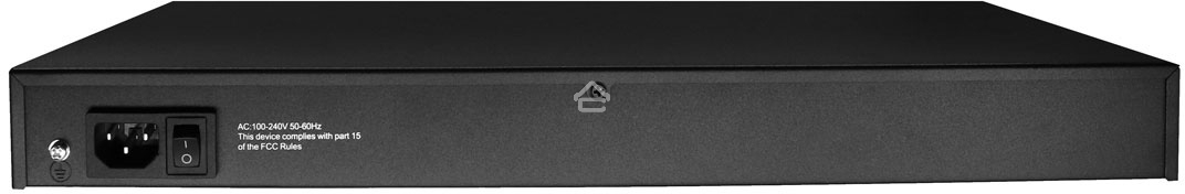 Коммутатор OSNOVO SW-64822(700W) 48 портовый PoE коммутатор, 48*10/100 Base-T PoE, 2*GE Combo Uplink, PoE на порт до 30W, суммарная мощность PoE до 700W