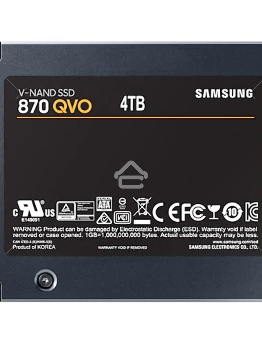 Накопитель SSD Samsung 4TB 870 QVO, V-NAND, 2.5