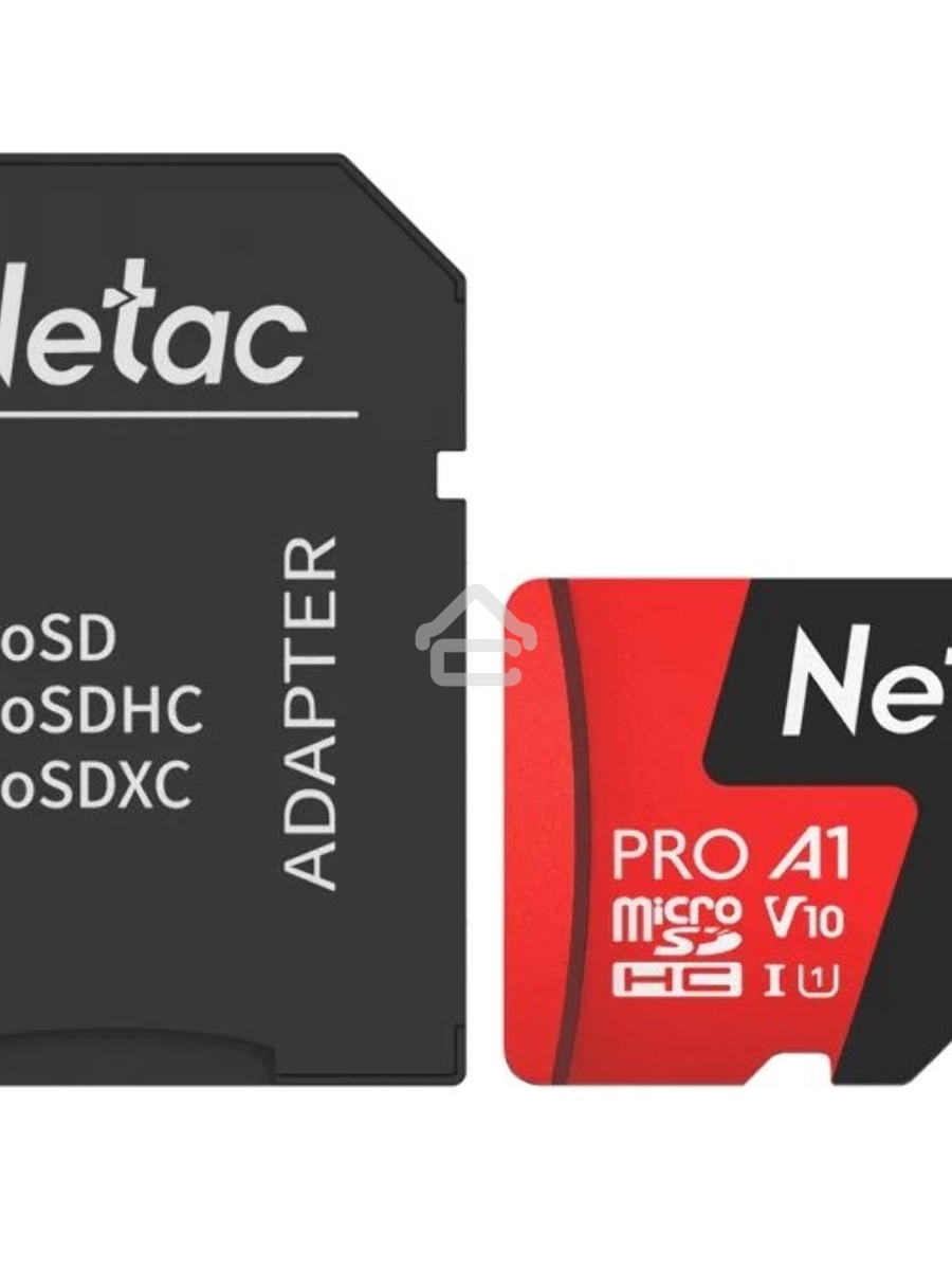 Флеш-накопитель NeTac Карта памяти Netac MicroSD card P500 Extreme Pro 16GB, retail version w/SD adapter