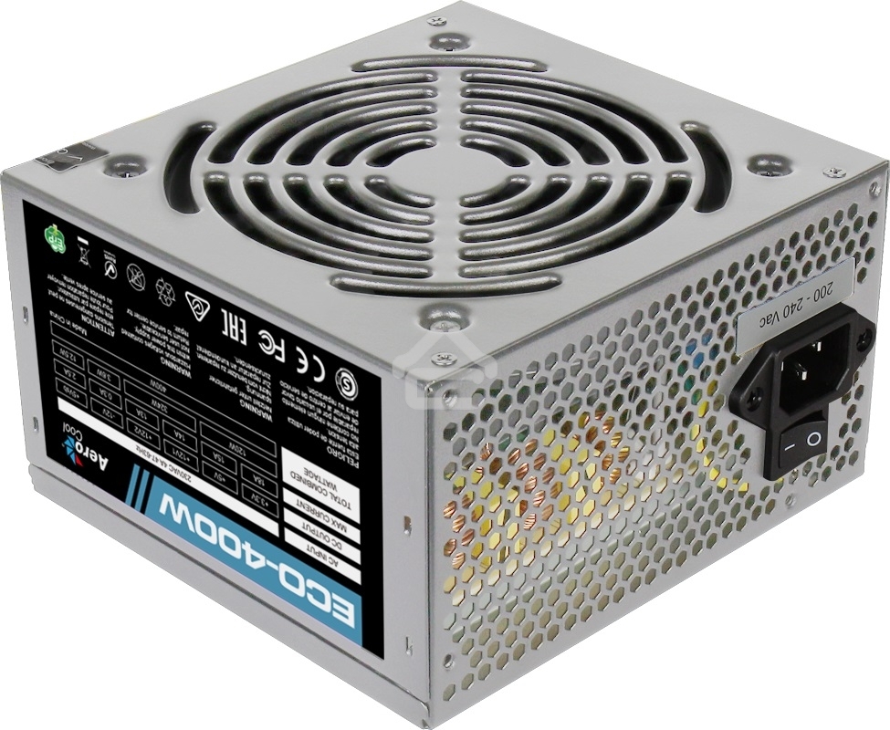 Блок питания Aerocool/Formula ECO-400W, 400Вт, 120мм, серый