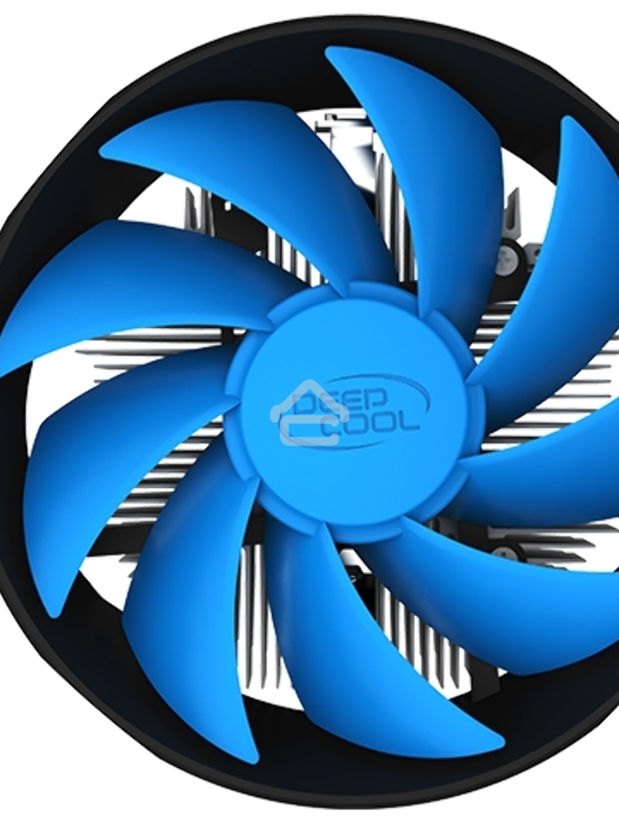 Кулер для процессора DEEPCOOL ARCHER BIGPRO серебристый/синий, 120 мм, алюминий/медь, 2000 об/мин, 29.7 дБ, 4 pin, 125 Вт, 70 мм