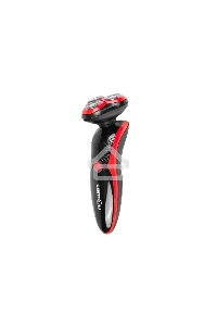 Бритва Centek CT-2168 (красн) ротор 3D, +ВЛАЖНОЕ БРИТЬЁ, 3 плав.головки, 2-ные лезвия, до 50 мин раб