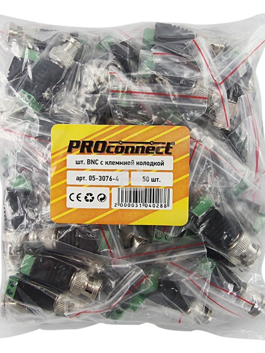 Коннектор ProconnectштекерBNCс клеммной колодкой