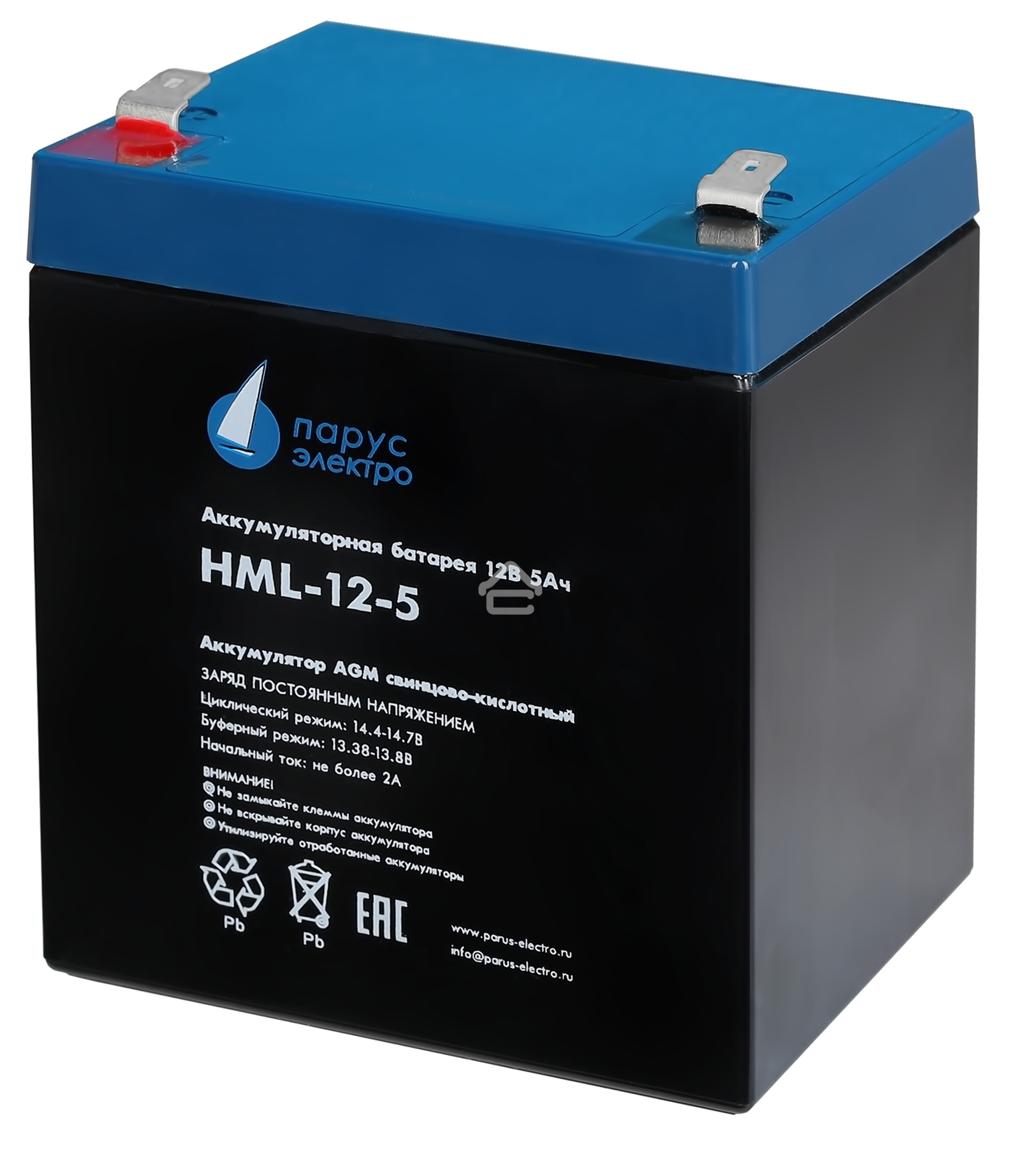 Батарея Парус Электро, профессиональная серия HML-12-5