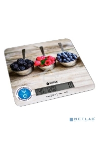 Кухонные весы Vitek VT-2429(MC) Точность измерения 1 г г. Размер платформы 20,0x18,5 см