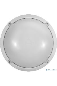 Светильник светодиодный ЖКХ Онлайт 71686 OBL-R1-12-4K-WH-IP65-LED