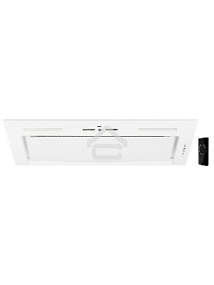 Встраиваемая вытяжка Kuppersberg IBOX 60 W, ширина 60см, отвод/рециркуляция, 680 м3/час, электронное кнопочное управление, 3 скорости, светодиодное освещение 2х3 Вт, металлические жироулавливающие фильтры, белый