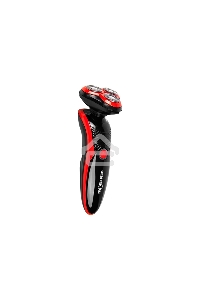 Бритва Centek CT-2168 (красн) ротор 3D, +ВЛАЖНОЕ БРИТЬЁ, 3 плав.головки, 2-ные лезвия, до 50 мин раб