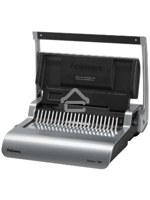 Брошюровщик Fellowes QUASAR+ на пластиковую пружину, сшивает до 500 лст., перфорирует 22 лст., шт 