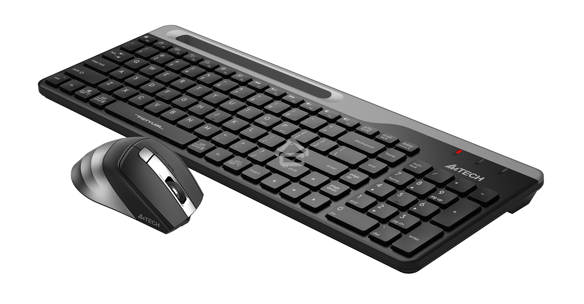 Клавиатура + мышь A4Tech Fstyler FB2535C клав:черный/серый мышь:черный/серый USB беспроводная Bluetooth/Радио slim