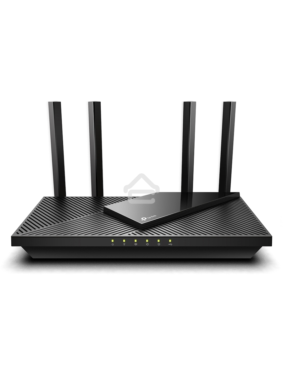 Роутер беспроводной TP-Link Archer AX55 AX3000 10/100/1000BASE-TX черный