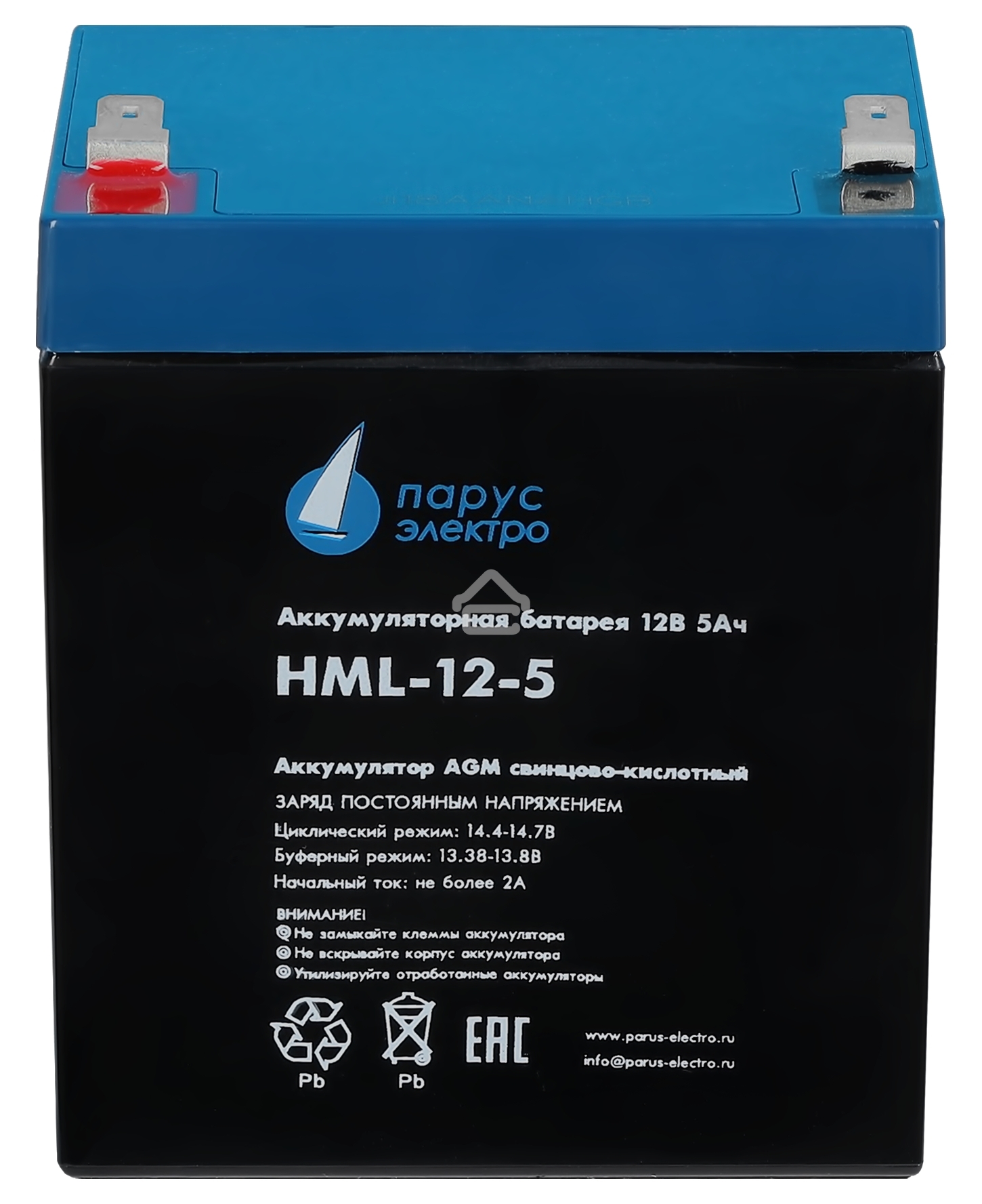 Батарея Парус Электро, профессиональная серия HML-12-5