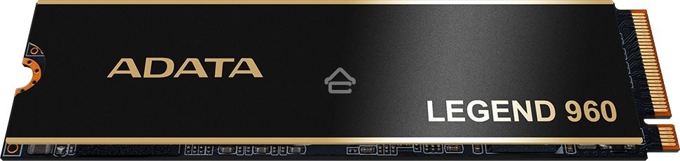 Накопитель SSD ADATA LEGEND 960, 2Tb, PCIe 4.0 x4, M.2 2280, NVMe, R/W 7400/6800, с радиатором
