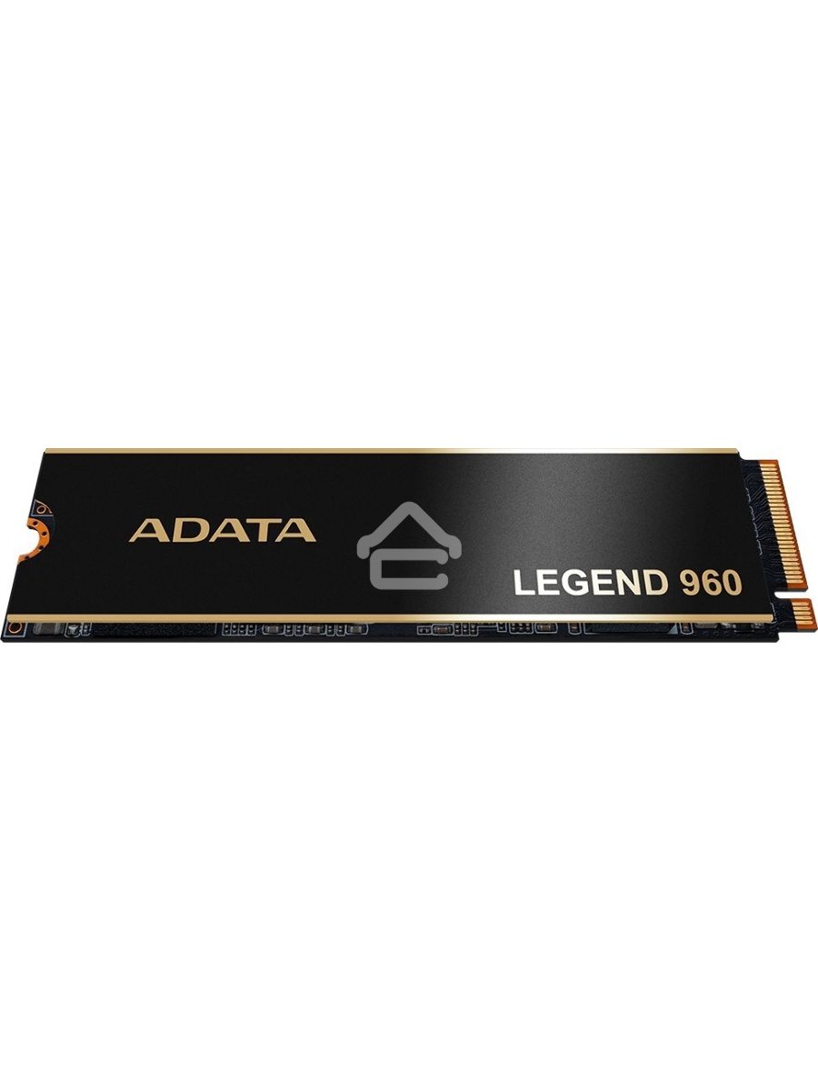 Накопитель SSD ADATA LEGEND 960, 2Tb, PCIe 4.0 x4, M.2 2280, NVMe, R/W 7400/6800, с радиатором