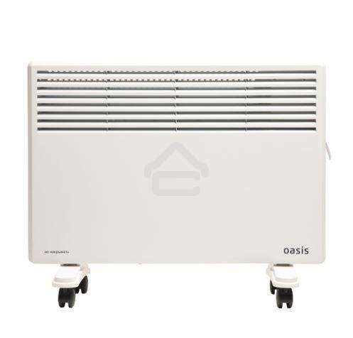 Конвектор Oasis KM-25 белый, 2500 Вт, 30 м2, термостат