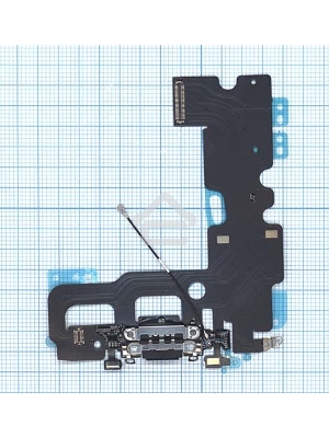 Шлейф разъема питания для iPhone 7 серый