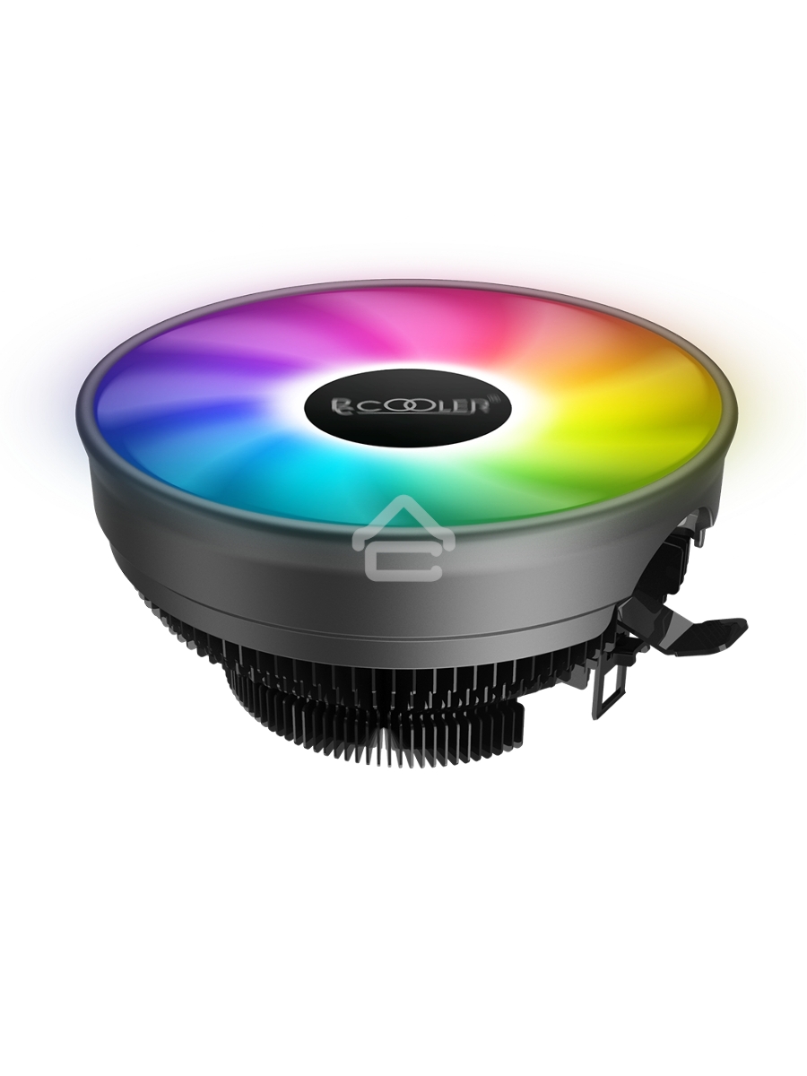 Кулер PCCooler E126M PRO черный 120мм алюминий+медь 1800rpm 29.8db 4-pin 92W 70мм