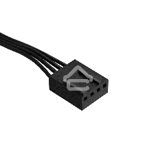 Кулер для процессора ExeGate ESNK-P0062AP4v2.PWM.1U.SP3.Cu медный, 80 мм, медь, 6300 об/мин, 63 дБ, 4 pin, 165 Вт, 27 мм