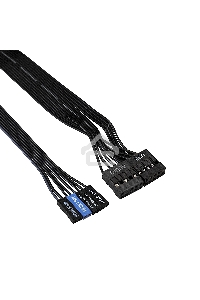 Компьютерный корпус Miditower ExeGate XP-401-400W-12 (ATX, БП XP400 с вент. 12см, 2*USB, аудио, черный)