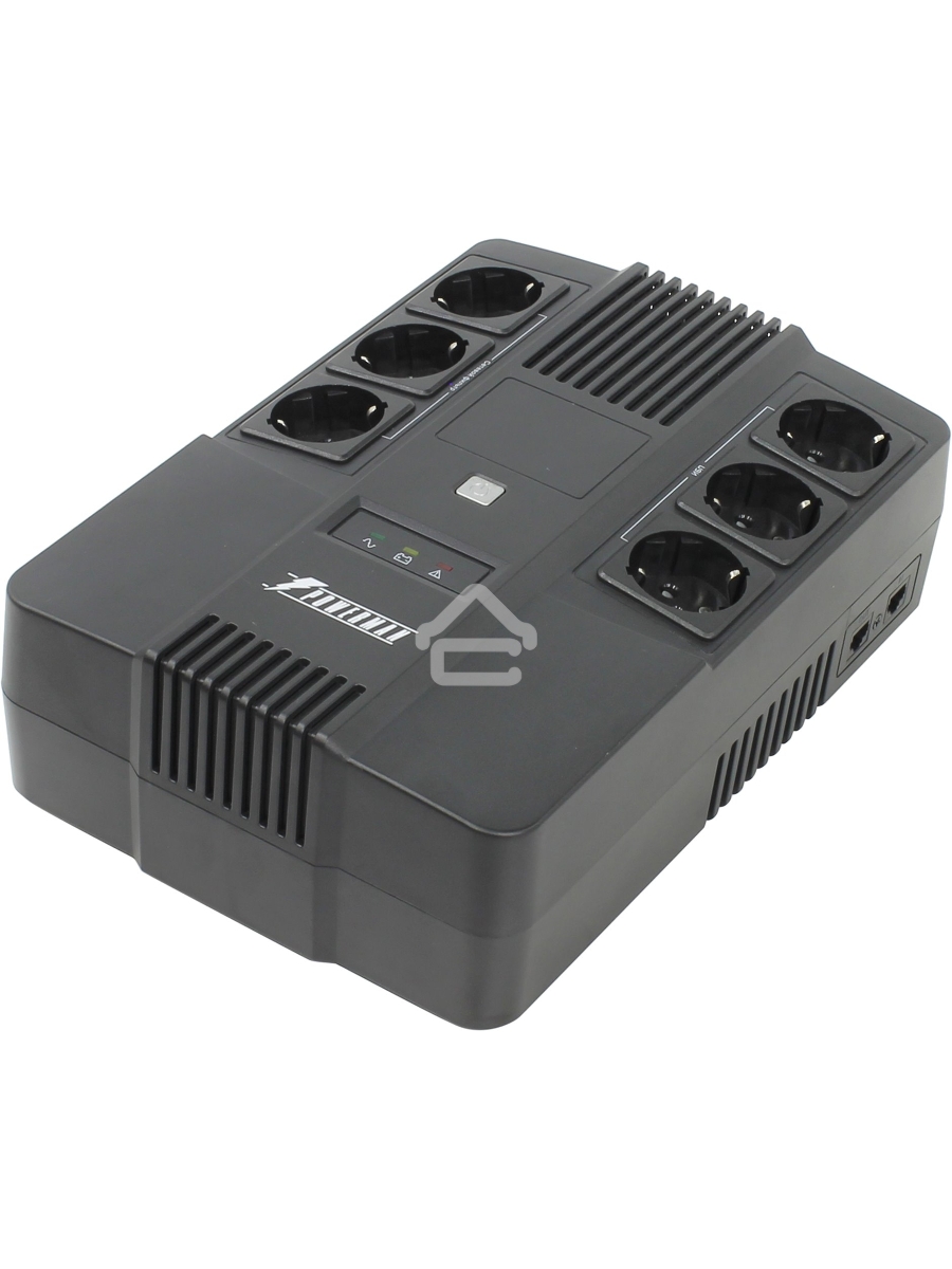 Источник бесперебойного питания Powerman BRICK 600 Black