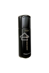 Флэш Диск Transcend USB Drive 64Gb JetFlash 350 TS64GJF350 {USB 2.0}