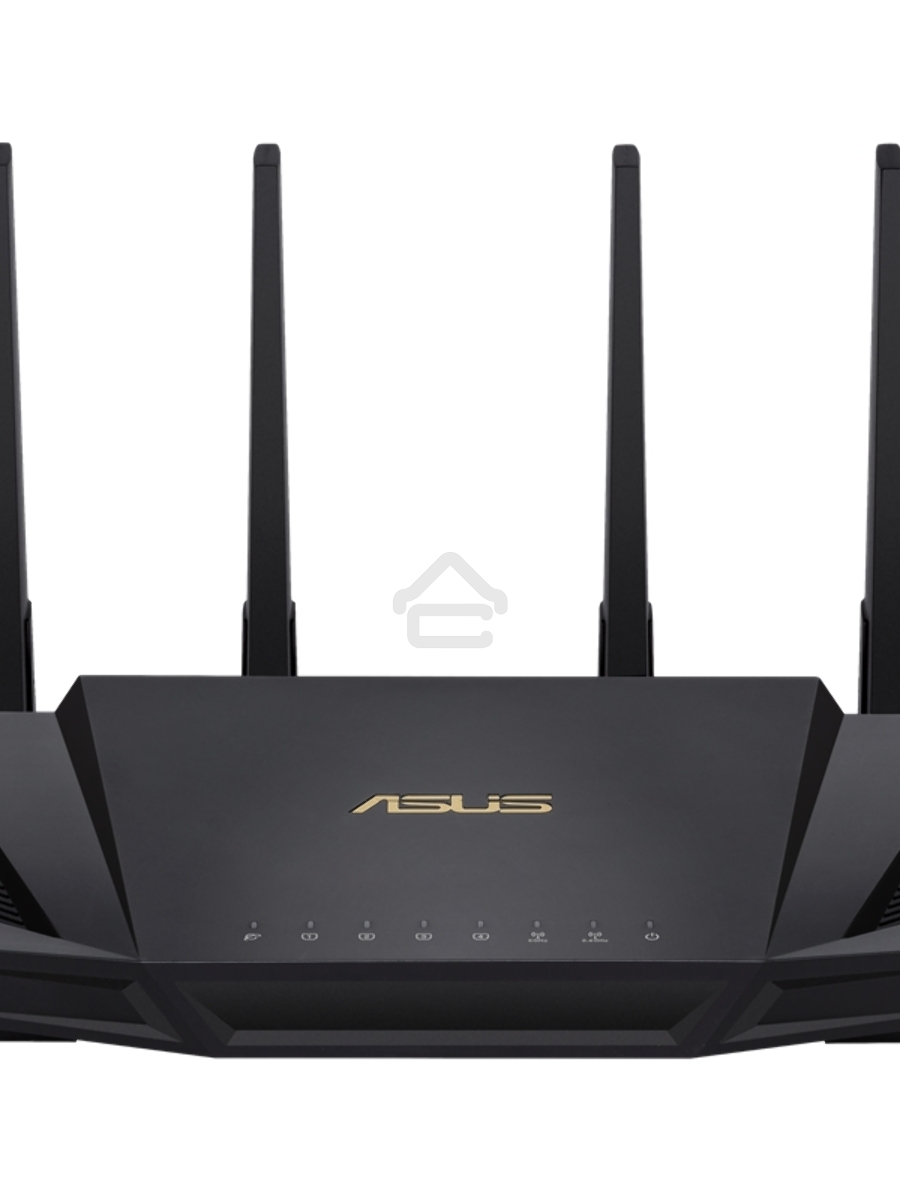 Роутер ASUS RT-AX58U 802.11b/g/n/ac/ax, до 2402 + 574Mbps, 2,4 + 5 гГц, 4 антенны, USB