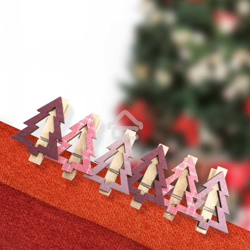 Деревянные прищепки Neon-night 