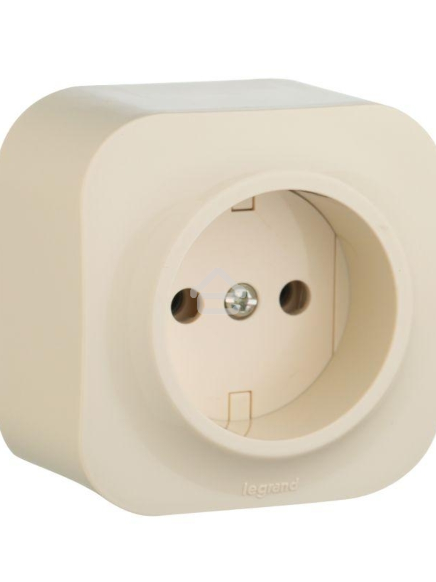 Розетка без заземления без шторок (Слоновая кость) Legrand 782240