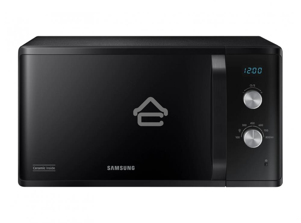 Микроволновая печь Samsung MS23K3614AK черный, 23 л, 800 Вт, переключатели - поворотный механизм