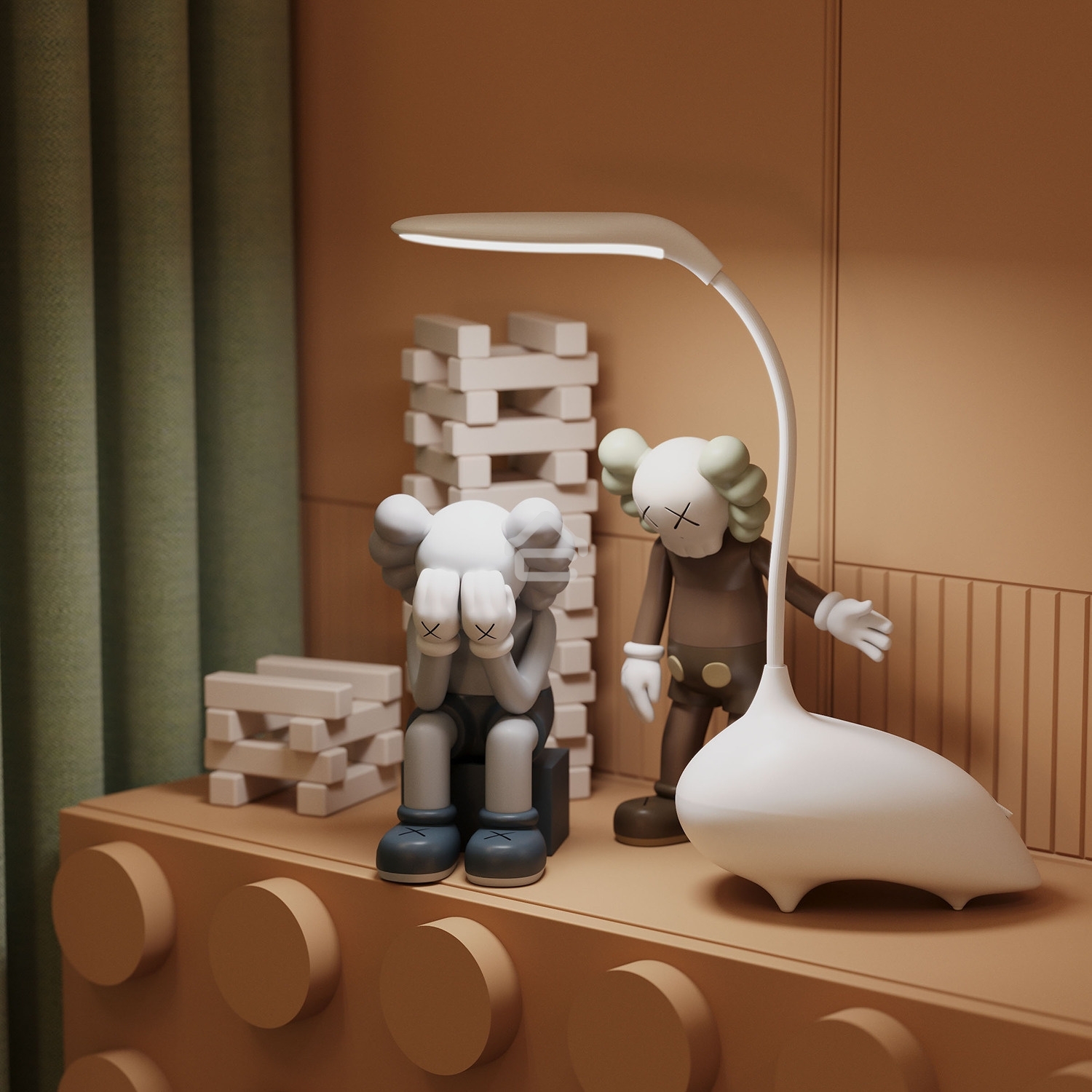 Светильник Gauss Qplus GTL701 (GT7011) настольный LED белый 6Вт