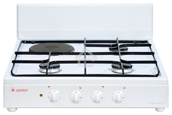 Плита комбинированная Gefest ПГЭ 910-01 белый
