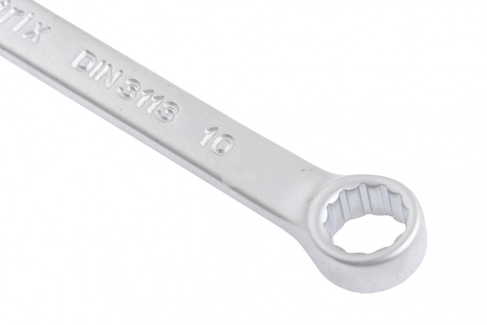 Ключ комбинированный Matrix (10 мм) СrV матовый хром