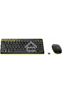 Клавиатура + мышь Logitech Wireless Desktop MK240 Nano Black Retail Combo