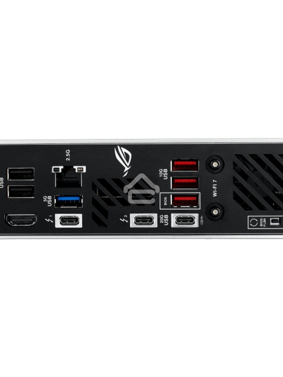 Материнская плата ASUS ROG STRIX Z890-I GAMING WIFI, LGA1851, Intel Z890, 2xDDR5, 2xSATA, 2xM.2, 1xPCI-E 5.0 x16, 1xHDMI, 2xThunderbolt 4, 1x2.5Gb LAN, 9xUSB-A, 1xUSB-C, 5.1, Mini-ITX
