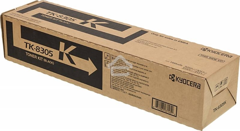 Картридж лазерный Kyocera TK-8305K (1T02LK0NL0/1T02LK0NL1/1T02LK0NLC) черный для TASKalfa 3050ci/3550ci 25000 стр.