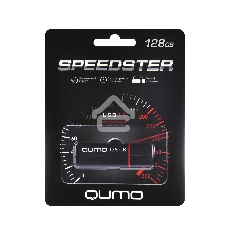 Флешка USB QUMO 128Gb SPEEDSTER 3.0 BLACK, цвет корпуса черный (QM128GUD3-SP-black)