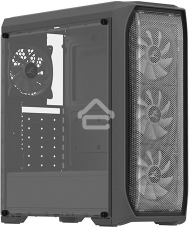 Компьютерный корпус ZALMAN N5 MF, ATX, BLACK, WINDOW, 1x5.25