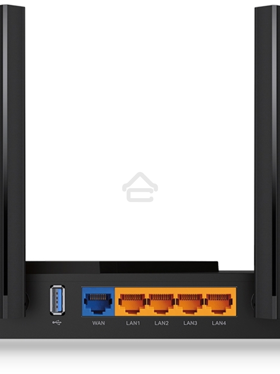 Роутер беспроводной TP-Link Archer AX55 AX3000 10/100/1000BASE-TX черный