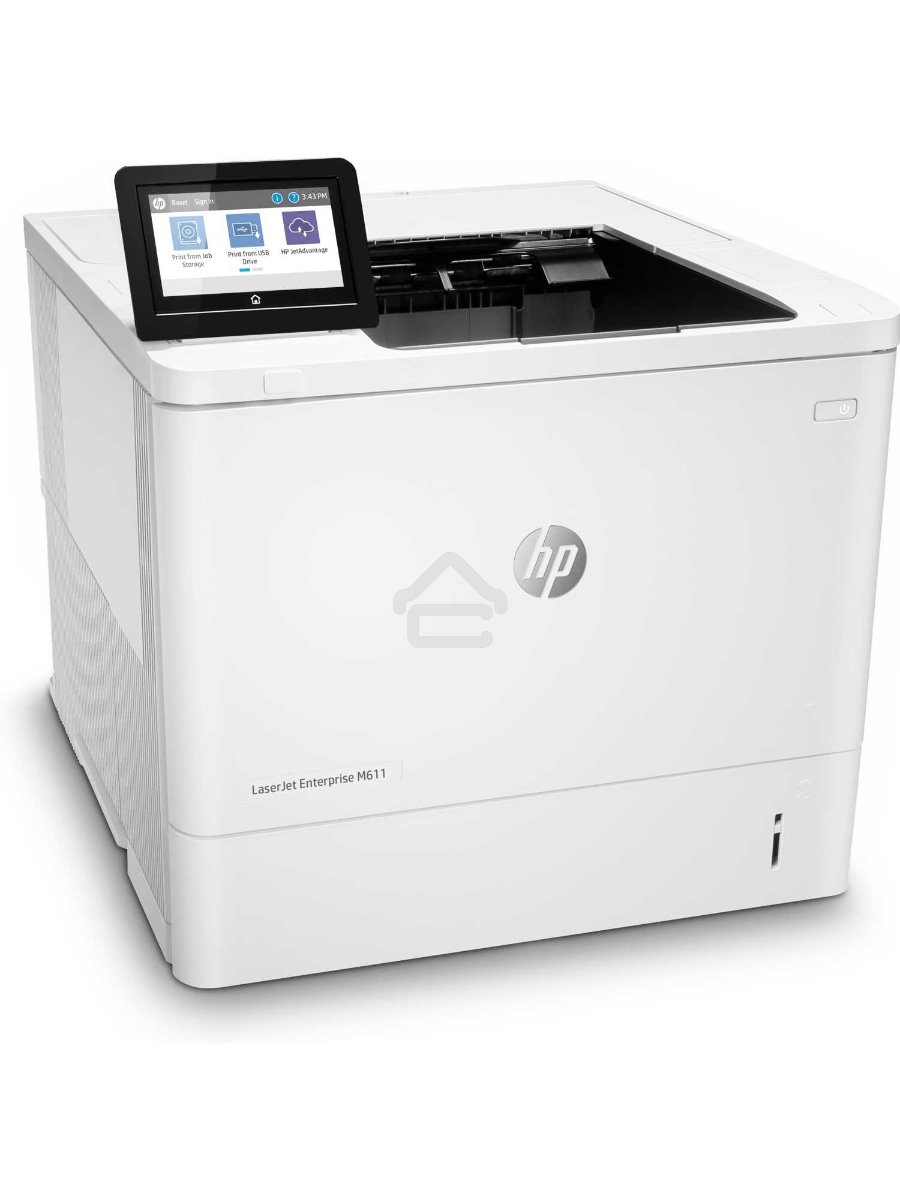 Принтер лазерный HP LaserJet Enterprise M611dn (7PS84A), A4, ч/б, печ. до 61 стр/мин., 1200 x 1200 dpi, USB, RJ-45