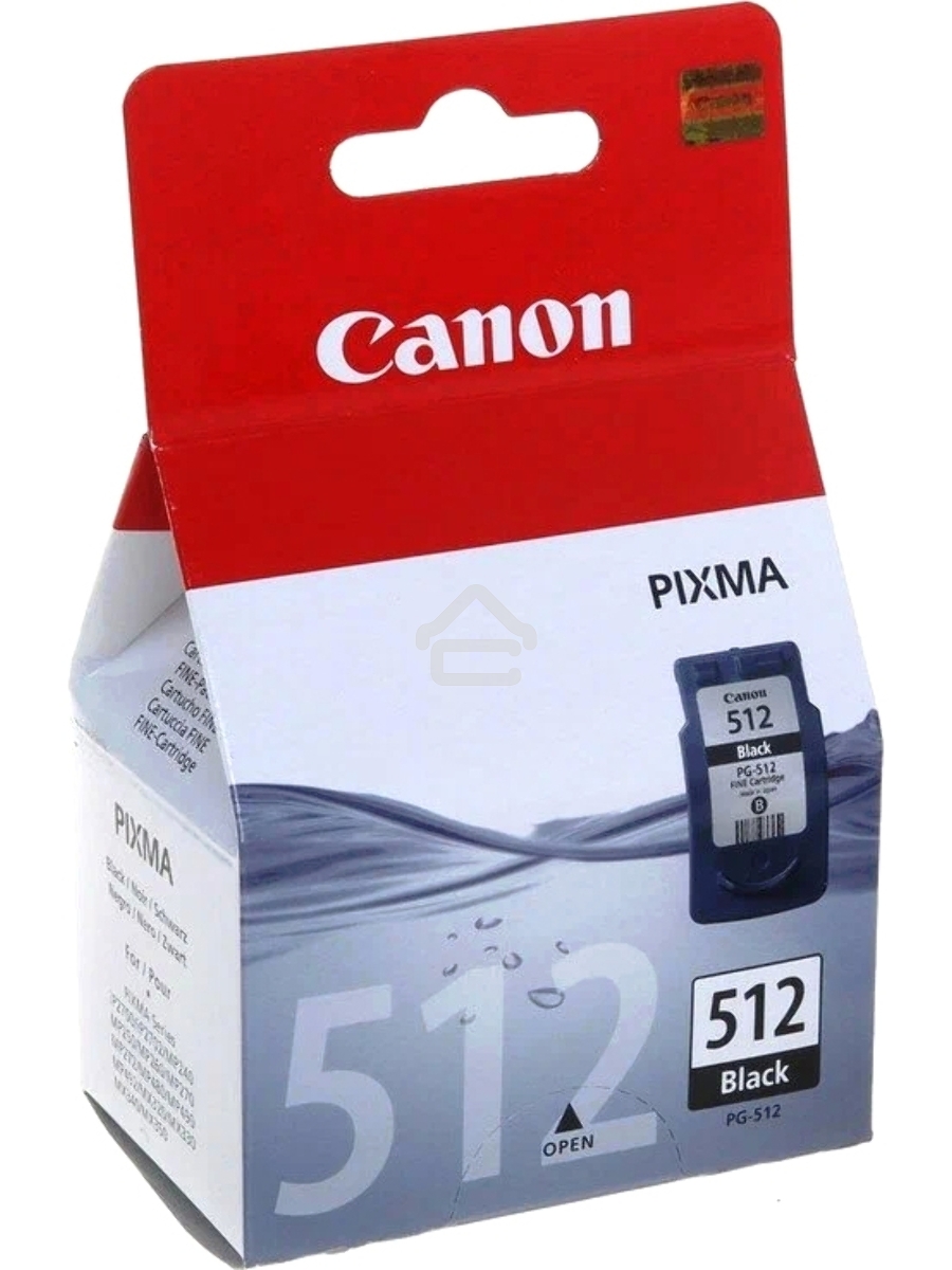 Картридж струйный PG-512Bk (2969B007) черный (401 стр.) для Canon PIXMA MP240, 260, 480
