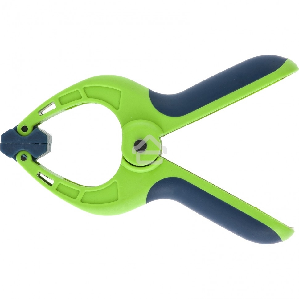 Струбцина клещеобразная Сибртех, пл. корп., 2-х комп. рукоятки, усиленная пружина,1-5/8