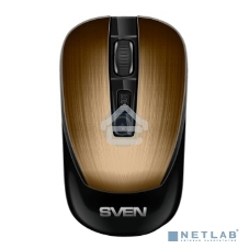 Мышь беспроводная SVEN RX-380W античная бронза, 1600 dpi, радиоканал, USB, кнопки - 4