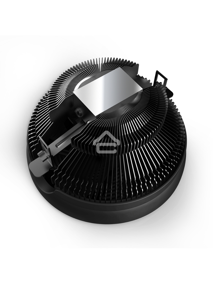 Кулер PCCooler E126M PRO черный 120мм алюминий+медь 1800rpm 29.8db 4-pin 92W 70мм