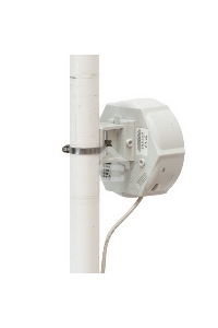 Наружная точка доступа MikroTik RBSXTG-5HPacD-SA RouterBOARD SXTG with Dual Chain 802.11ac, 13dBi 90 deg 5GHz antenna, 720MHz CPU, 128MB RAM, Gigabit Ethernet, USB, POE, PSU, pole mount, RouterOS L4