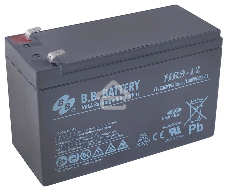 Батарея B.B.Battery HR 9-12 (12V 9Ah)