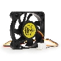 Вентилятор Gembird D50SM-12AS черный 50мм 4500rpm 24db 3-pin 827